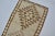 1950s Vintage Turkish Rug, Japandi Style Neutral Geometric Runner For Sale - Image 5 of 10