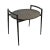Slate & Iron Oval Side Table For Sale In Los Angeles - Image 6 of 6