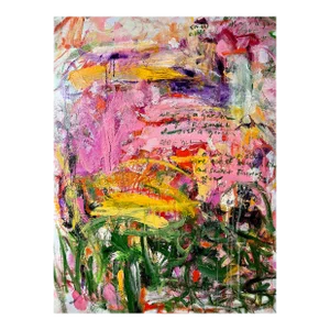 Garden of Dreams...What Is a Garden ...A Garden After All, an Original Acrylic Painting