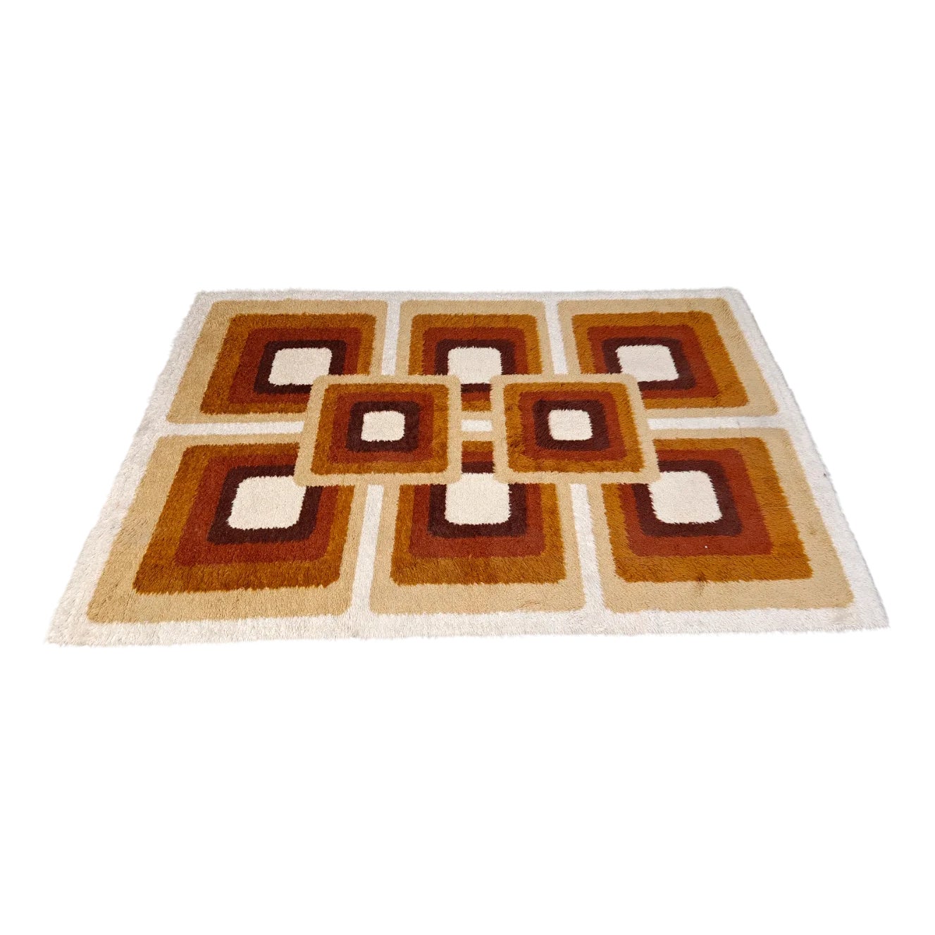 Vintage Belgian Rug, 1970s | Chairish
