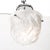 Art Deco Art Deco Molded & Frosted Glass Pendant W/ Cubist Detailing by Muller Freres For Sale - Image 3 of 16