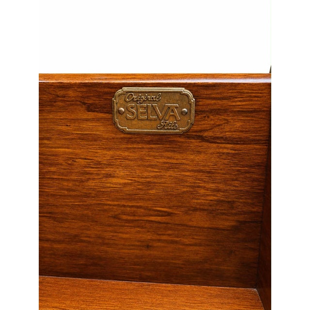 Baroque Italian Selva Chest of Drawers with Inlays, 1980s For Sale - Image 3 of 5