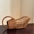 Wood 1960s Boho Wicker Wine Bottle Holder For Sale - Image 7 of 11