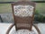 Vintage French Provincial Dining Chairs - a Pair For Sale - Image 9 of 13