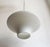 1960s White Opaque Ceiling Lamp, 1960s For Sale - Image 5 of 11