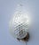 Set of 2 Wall Light Trasparent Murano Glass Leave by Barovier E Toso, 1950s For Sale - Image 12 of 15