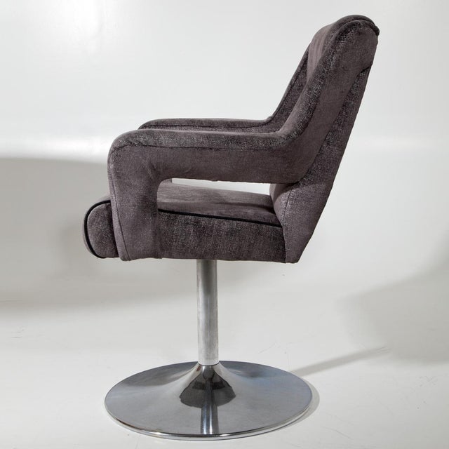 Mid-Century Italian Swivel Chairs, Set of 4 For Sale - Image 17 of 18