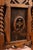 19th Century Ornate Carved Throne With Intricate Cane Backrest For Sale - Image 17 of 17