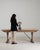 Here is a dining table, its natural bleached oak, trestle X-base the first thing to catch the eye. Dating to 1960s and...