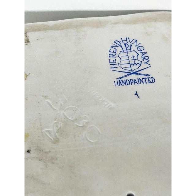 Large Porcelain Rooster from Herend, Hungary, 1960s For Sale - Image 4 of 10