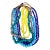 Antique European Glass and Chevron Trade Bead Necklaces For Sale