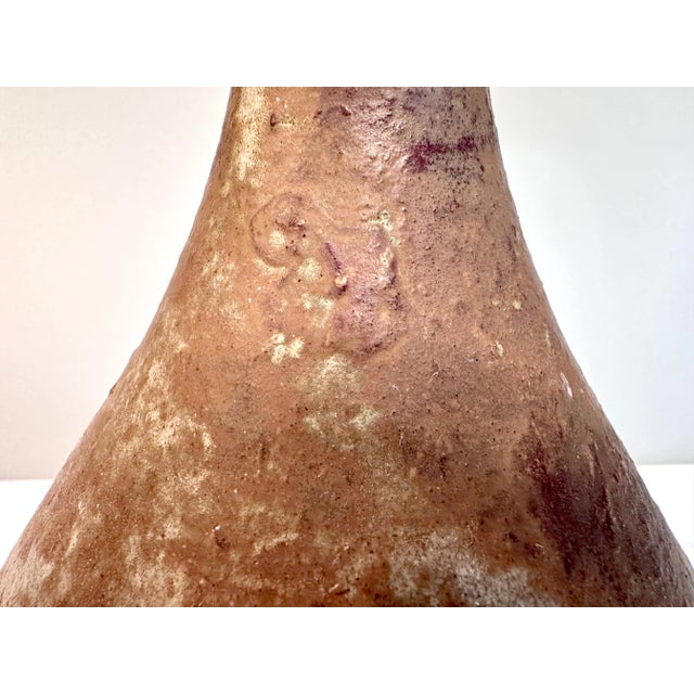Studio Ceramic Art Vase from the Keramische Workshop Margaretenhöhe, 1950s For Sale - Image 4 of 8
