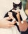 American Tracey Baran Man & Kitten Chromogenic Print, 1998 For Sale - Image 3 of 5