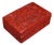 Carved Cinnabar Lacquer Box With Floral and Bird Motifs For Sale