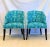 Discovered at an upscale estate in Virginia, this perfect pair of barrel-back chairs was manufactured at one of the fine...