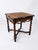 Vintage barley twist burl wood side table in excellent condition. Solid wood. Sturdy. H: 30 inches WxD: 29.5x29.5 inches