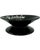 Vintage the Rainbow Room Nyc Restaurant Black Ceramic Ashtray New York City For Sale - Image 4 of 9