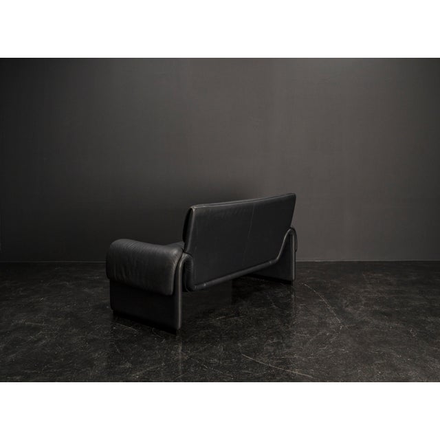 DS 2011-12 Sofa in Blue Leather from de Sede, 1980s For Sale - Image 9 of 17