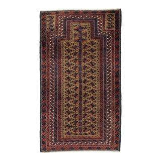 Vintage Balouch Rug 3'0'' x 5'4'' For Sale