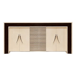 Parchment Chest of Drawers, 1980s For Sale