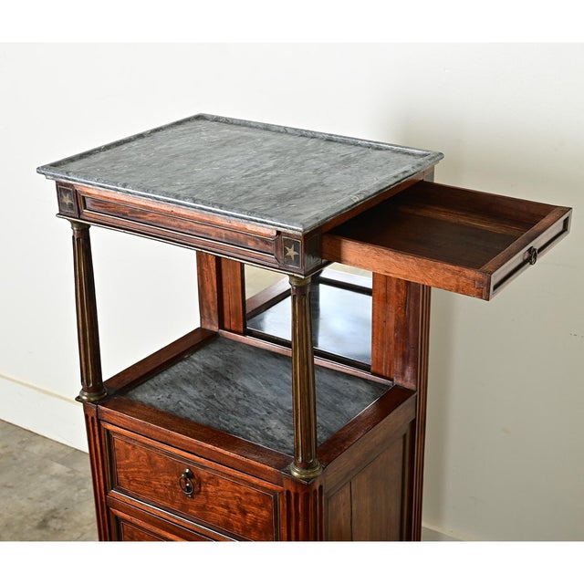 19th Century French 19th Century Gentleman’s Dressing Table For Sale - Image 5 of 12