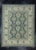 Green & Navy Blue Turkish Oushak Rug 8' x 10'5" For Sale - Image 9 of 9
