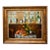 1980s The Good Life" Framed Oil Painting by Nodrik For Sale