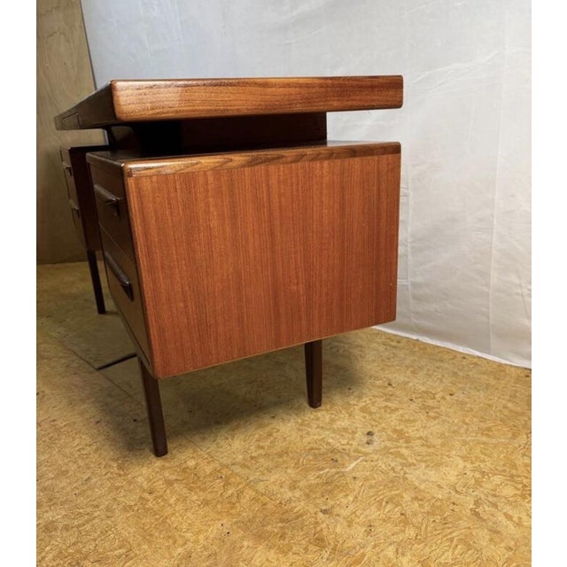 Mid-Century Teak Fresco Desk by Victor Wilkins for G-Plan, 1960s For Sale - Image 9 of 12