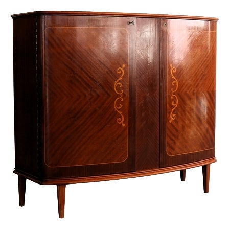 Vintage Wall Cabinet from Bjästa, Sweden, 1950s For Sale