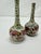 Rose Pair, 19th Century Chinese Clobbered Rose Medallion Bottle Vases For Sale - Image 8 of 8