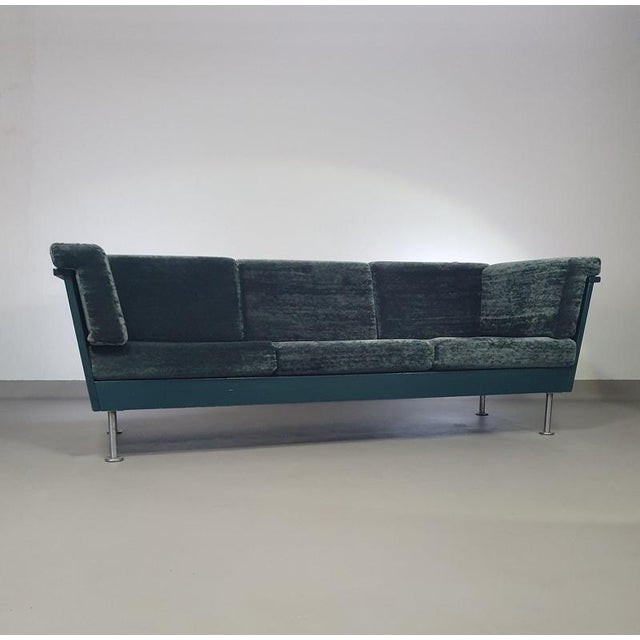 Vintage Velvet Sofa, 1960s For Sale - Image 9 of 18