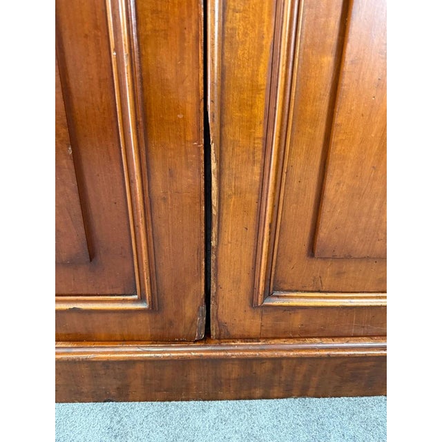 19th Century Mahogany Two-Door Wardrobe For Sale - Image 15 of 18