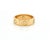 Mid 20th Century Cartier Love 3 Diamond 18k Yellow Gold 5.5mm Band Ring Size 6 w/Paper For Sale In Miami - Image 6 of 7