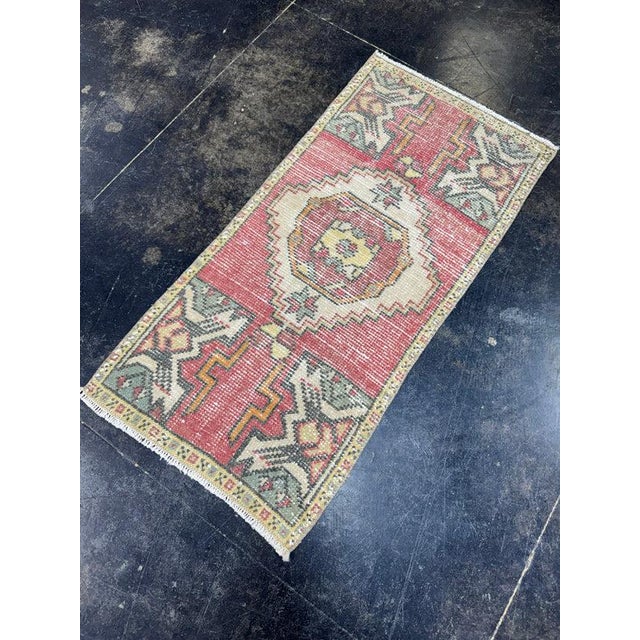 Early 21st Century Turkish Yastik Rug 1'4" x 2'10" For Sale - Image 5 of 6