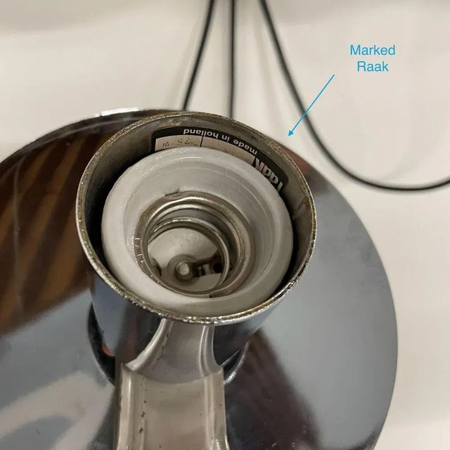 Tolkien ‘Lord of the Rings’ Wall Lamp with Two Morning Mist Glass Balloons by Raak, 1970s For Sale - Image 13 of 16