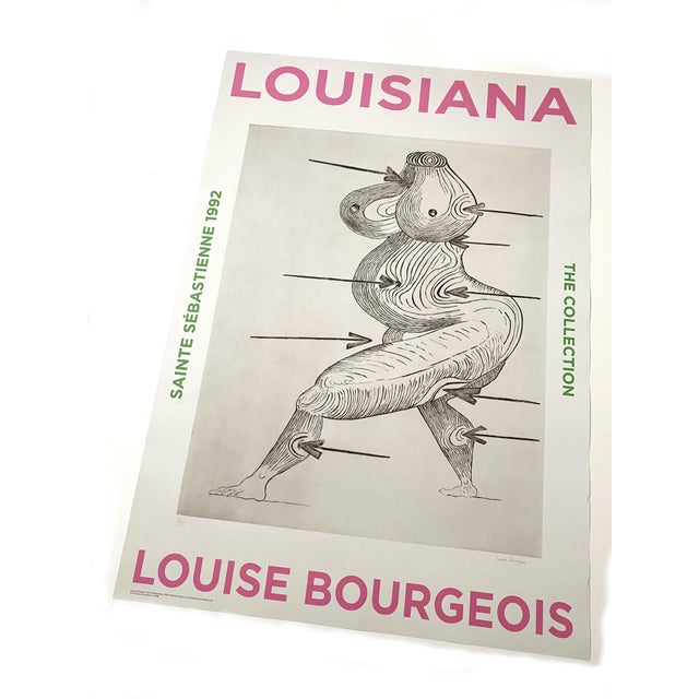 Louise Bourgeois Saint Sebastienne Poster Dimensions: 23,3 x 33,1 in / 59,4 x 84,1 cm Sold unframed