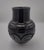 Signed Sherry Tafoya Santa Clara Pueblo Monumental Carved Blackware Avanyu Vase For Sale - Image 4 of 8