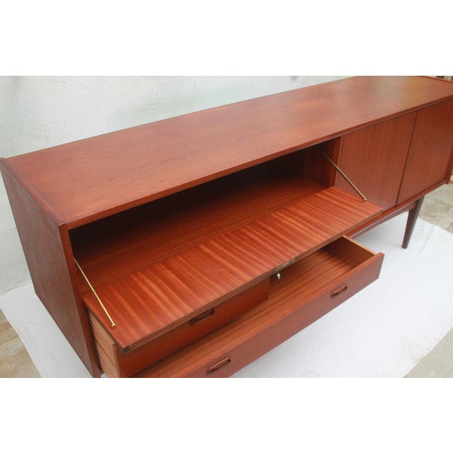 Wood Vintage Sideboard in Teak, 1965 For Sale - Image 7 of 13