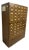 Vintage Gaylord Bros. 60-Drawer Library Card Catalog Cabinet With 3 Pull-Out Shelves For Sale