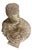 Antique English Neoclassical Cast Stone Bust on Sandstone Plinth For Sale - Image 4 of 12