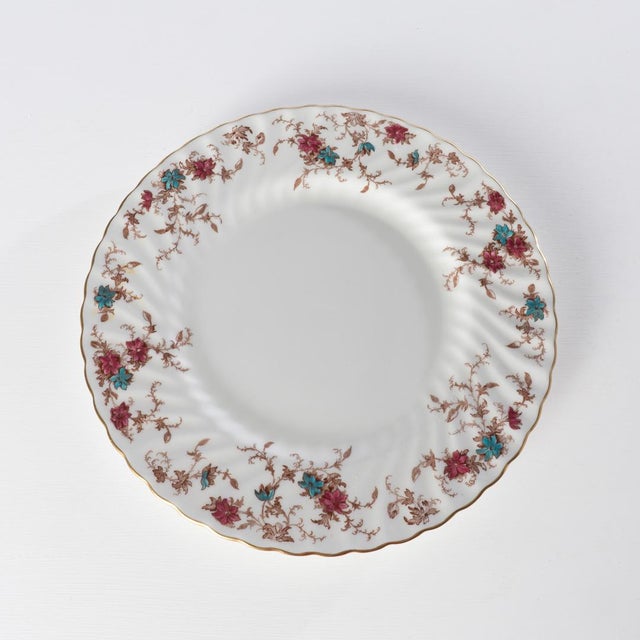 Mid 20th Century Minton Ancestral Dinner Set With Cups and Saucers - 49pcs For Sale - Image 10 of 18