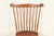 L. & J. G. Stickley American Colonial Solid Cherry Wood Spindle Back Windsor Side Chairs or Dining Chairs, Pair For Sale In South Bend - Image 6 of 16