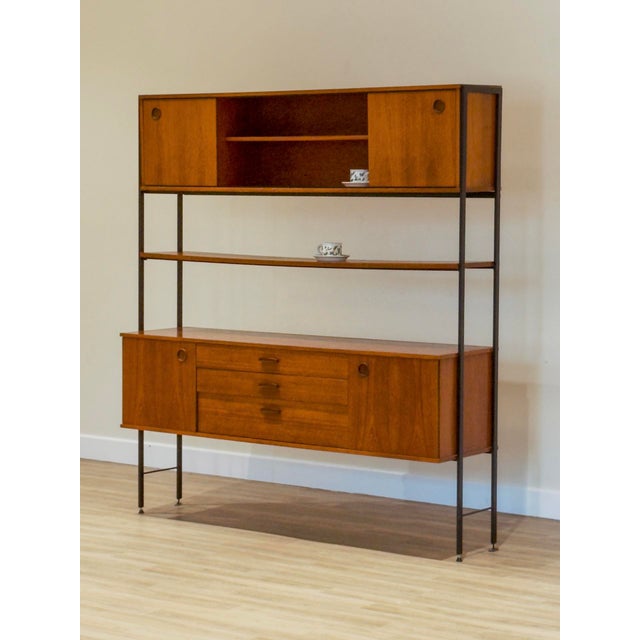 Teak Modular Bookcase by Avalon, England, 1960, Set of 3 For Sale - Image 11 of 13