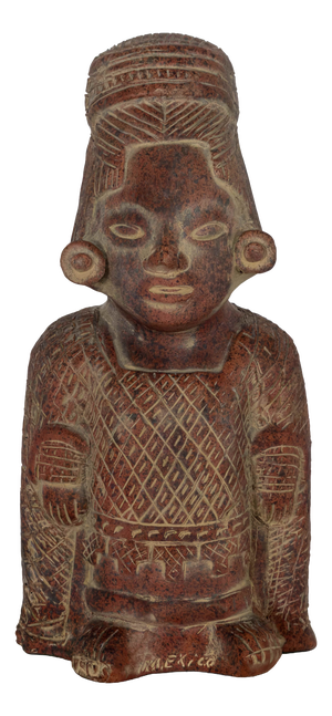 Mid-20th Century Mexican Folk Art Terracotta Figure, 1950s