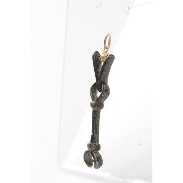 Pincer-Like Roman Artifact Pendant For Sale - Image 10 of 12