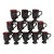 Avon 1876 Cape Cod Collection Set of 12 Footed Pedestal Mugs Cups 4206b For Sale