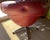 Overman Sweden Pair of Vintage Mod Overman International Red Vinyl Swivel Pod Chairs Ca 1978 For Sale - Image 4 of 16