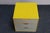 Joe Colombo Vintage Yellow Acrylic Storage Cube With Three White Drawers After Joe Colombo For Sale - Image 4 of 18