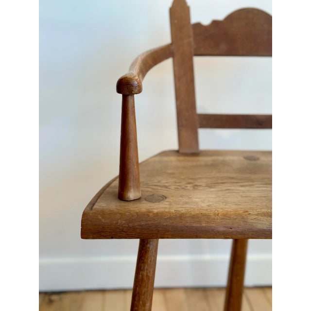 Late 20th Century 18thC Swedish Vernacular Stick Chair For Sale - Image 5 of 7