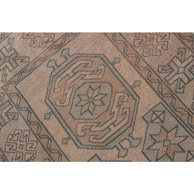 Vintage Turkish Oushak Runner With Pastel Colors 2'6 X 11'2 For Sale In Atlanta - Image 6 of 10